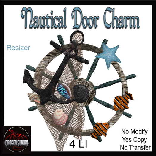 Second Life Marketplace Nautical Door Charm